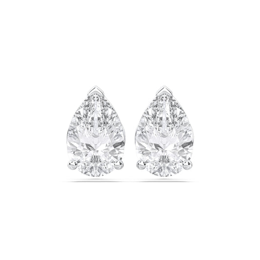 PEAR 3PRONG STUDS