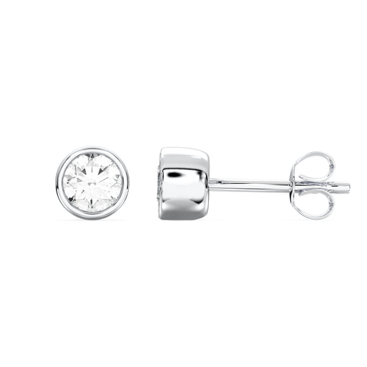 ROUND BEZEL STUDS