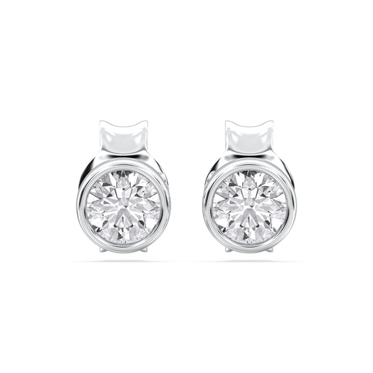 ROUND BEZEL STUDS