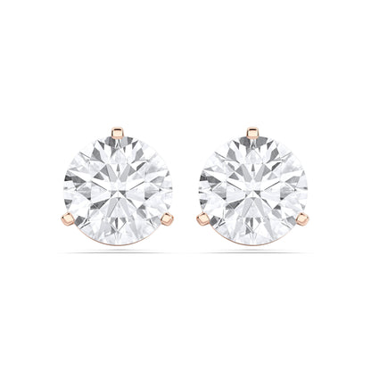 ROUND 3PRONG MARTINI STUDS