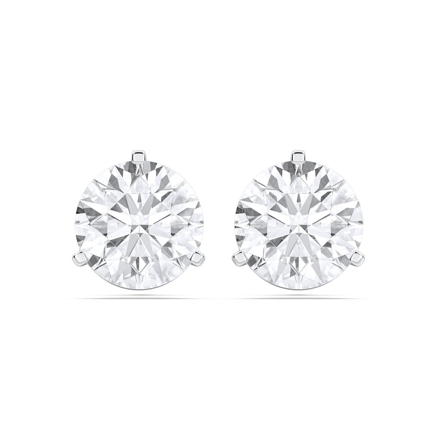 ROUND 3PRONG MARTINI STUDS