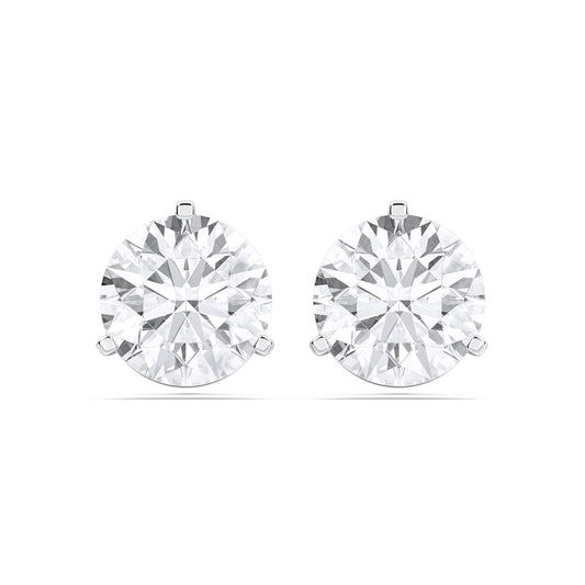 ROUND 3PRONG MARTINI STUDS