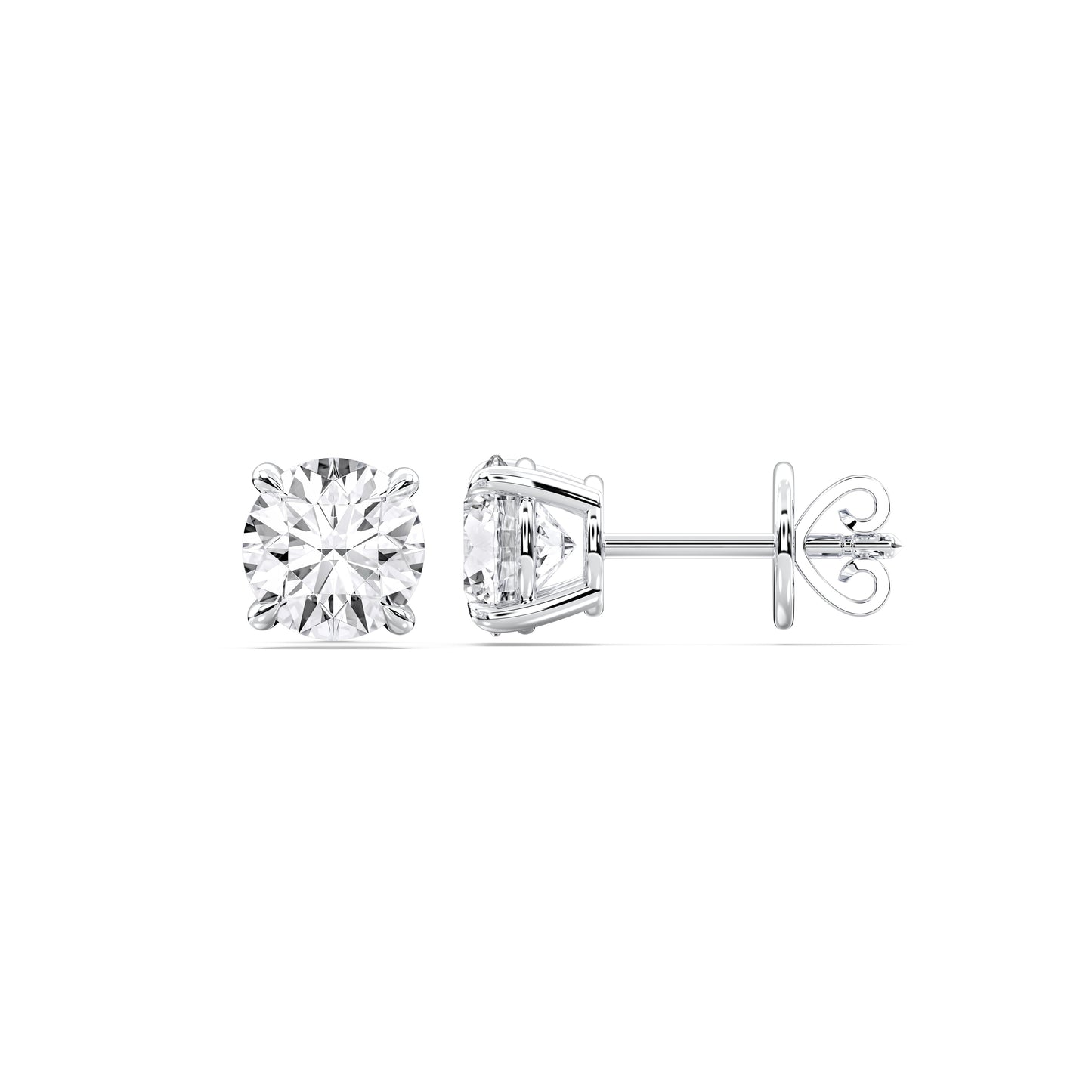 ROUND 4PRONG BASKET STUDS