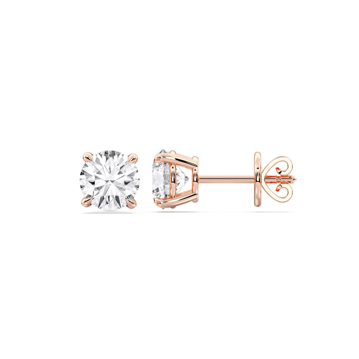 ROUND 4PRONG BASKET STUDS