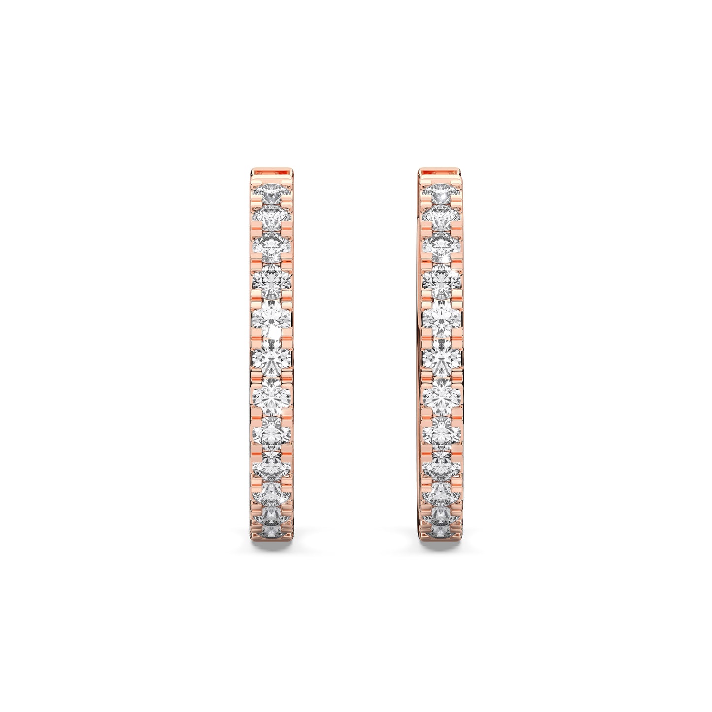 ROUND HUGGIES EARRING