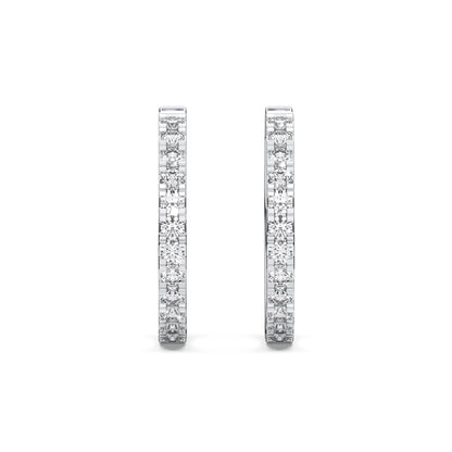 ROUND HUGGIES EARRING