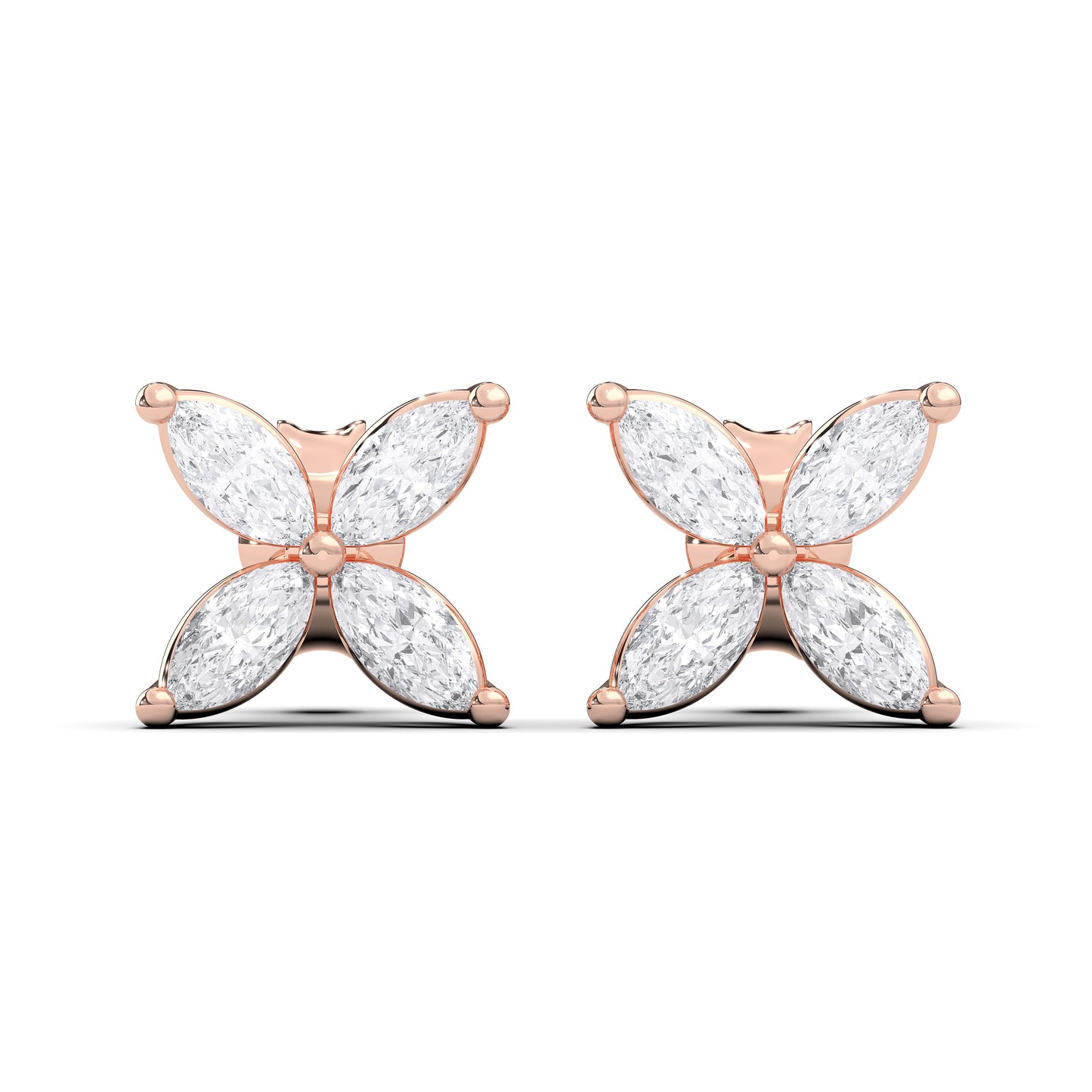 MQ CLUSTER EARRINGS