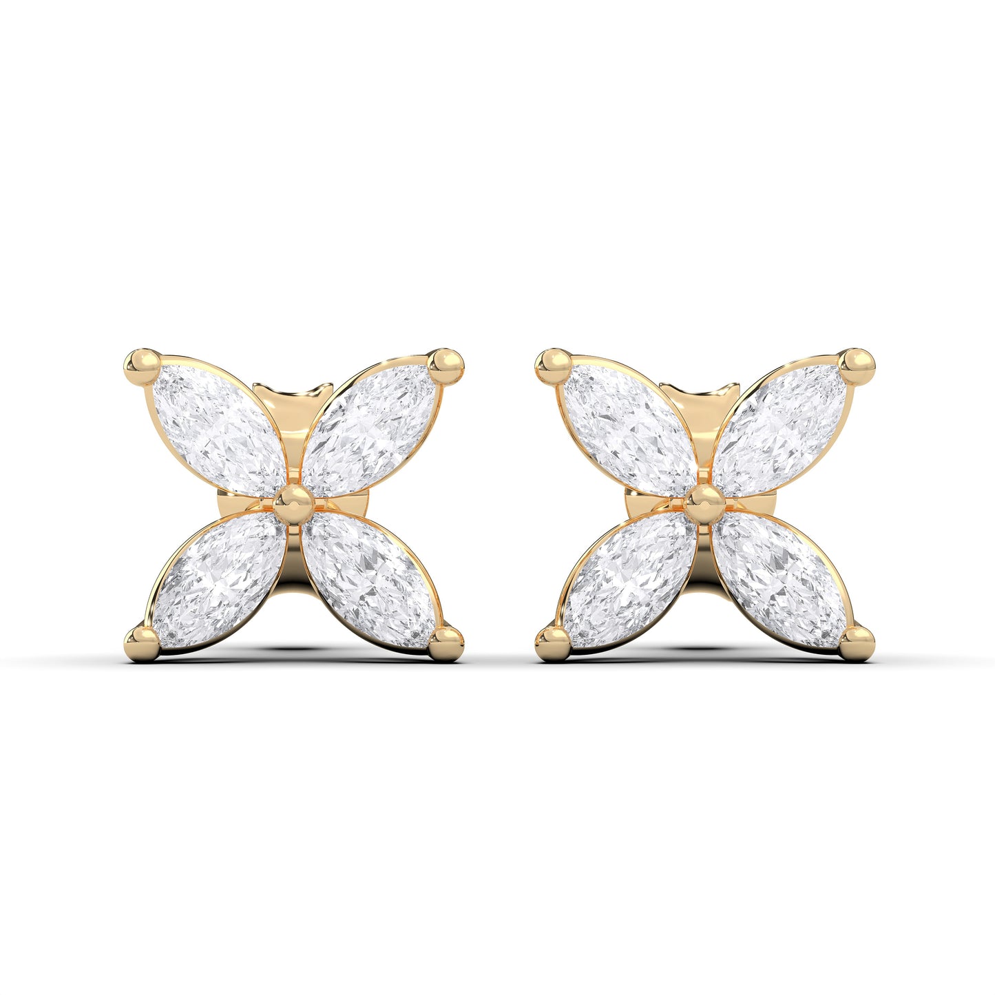 MQ CLUSTER EARRINGS