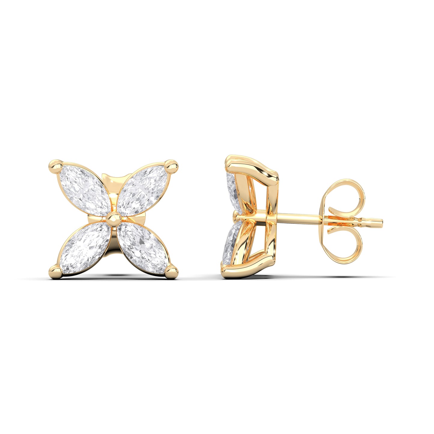 MQ CLUSTER EARRINGS