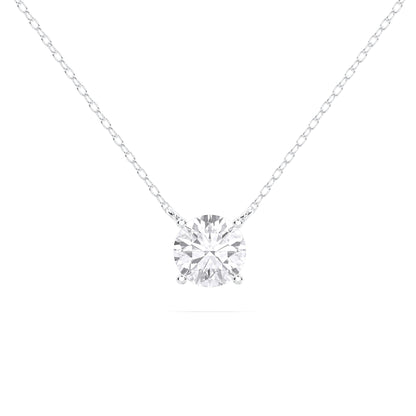 ROUND SOLITAIRE PENDANT