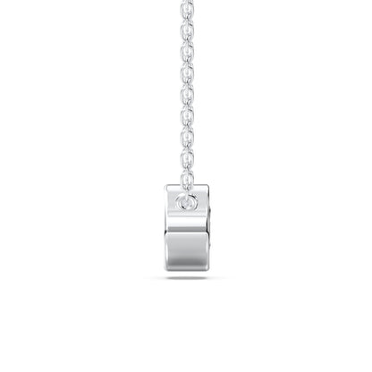 ROUND BEZEL SOLITAIRE PENDANT