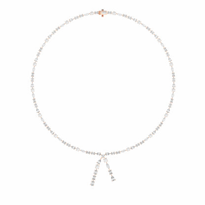 MULTISHAPE LARIAT NECKLACE