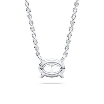 OVAL SOLITAIRE PENDANT