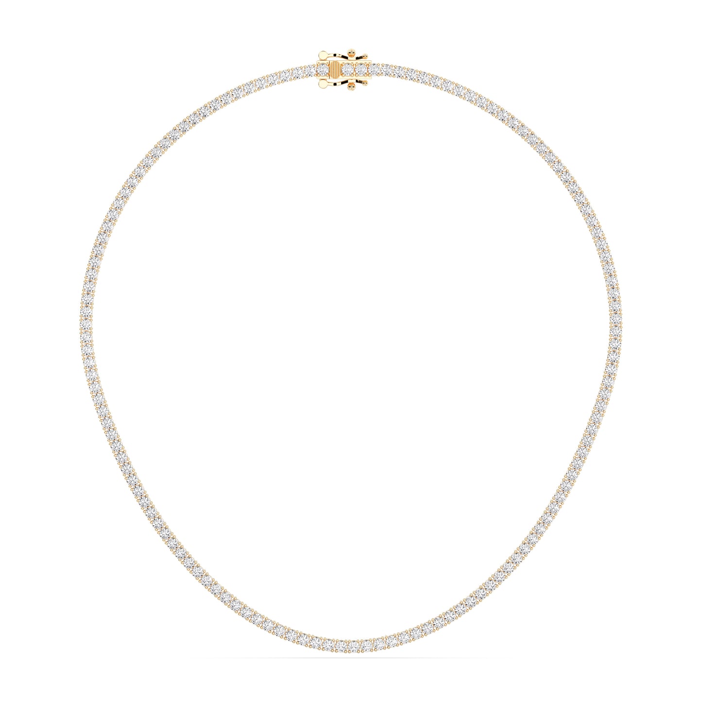 ROUND TENNIS NECKLACE