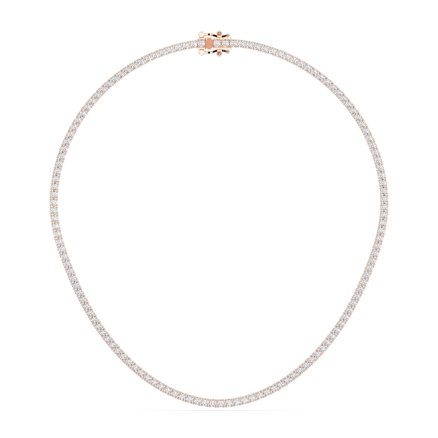 ROUND TENNIS NECKLACE