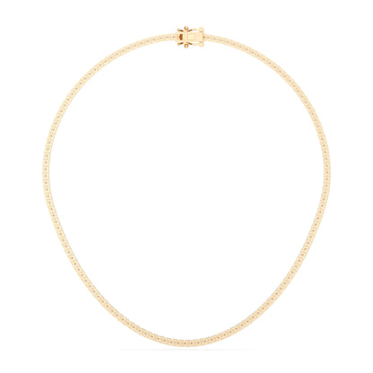 ROUND TENNIS NECKLACE