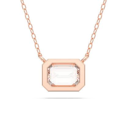 EMERALD BEZEL SOLITAIRE PENDANT