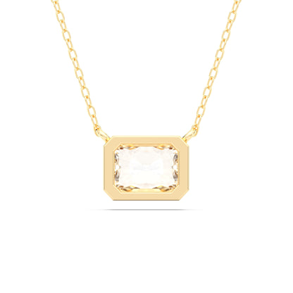 RADIANT BEZEL SOLITAIRE PENDANT