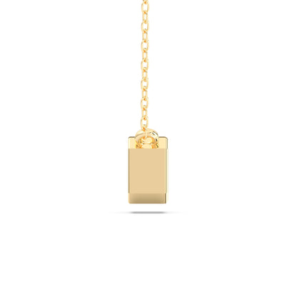 RADIANT BEZEL SOLITAIRE PENDANT