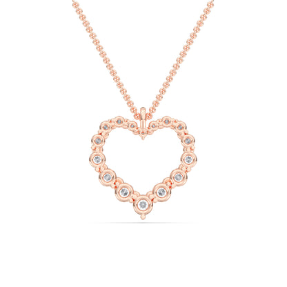 FLEXIBLE HEART PENDANT