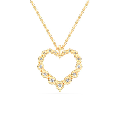 FLEXIBLE HEART PENDANT