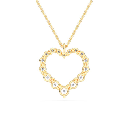 FLEXIBLE HEART PENDANT