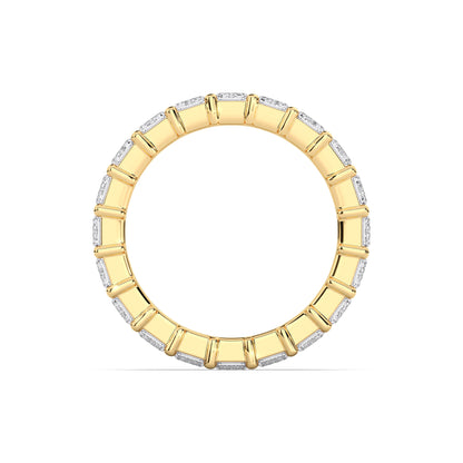 EMERALD ETERNITY RING