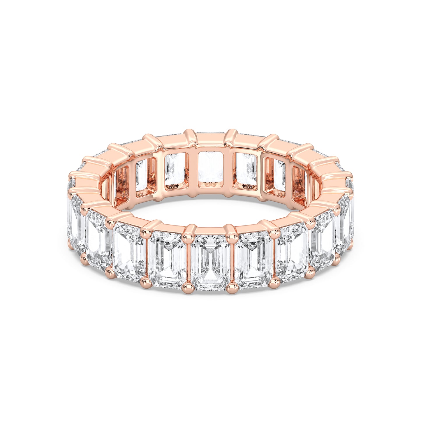 EMERALD ETERNITY RING