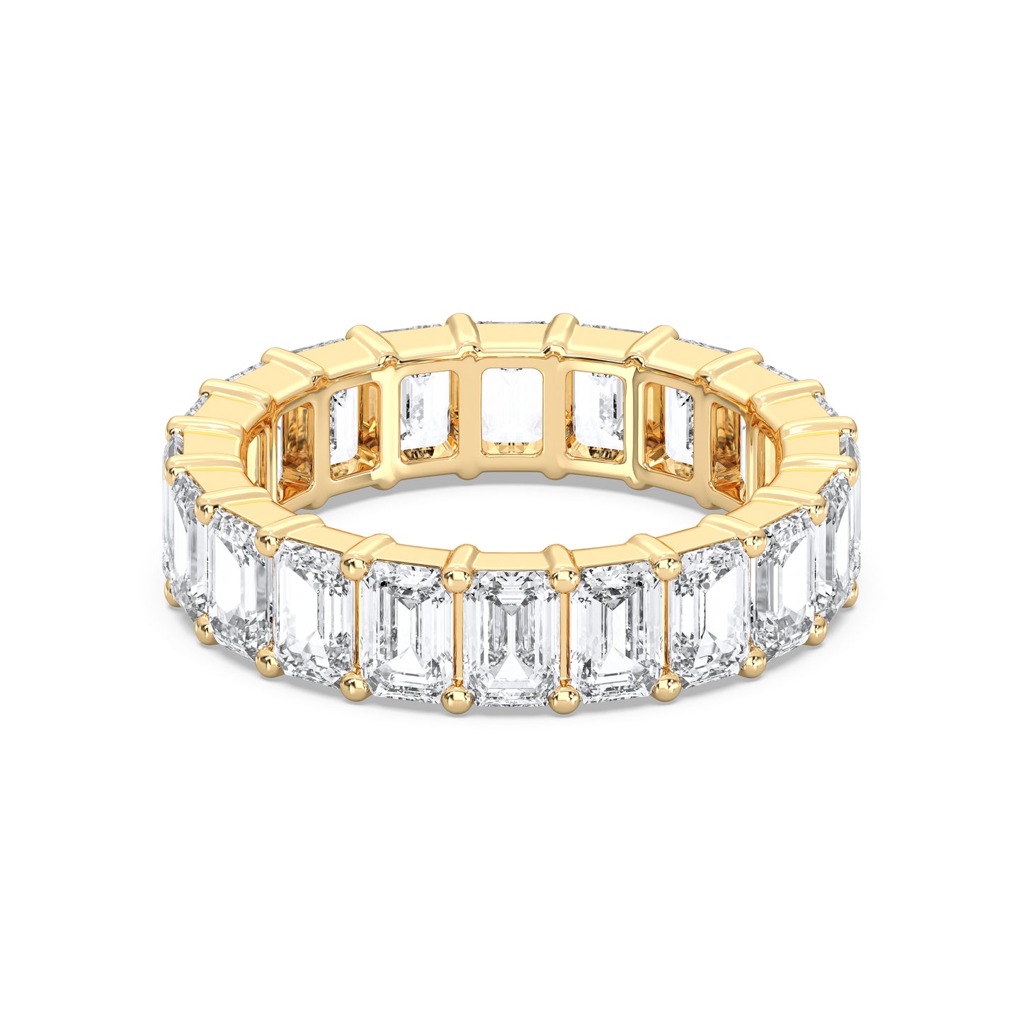 EMERALD ETERNITY RING
