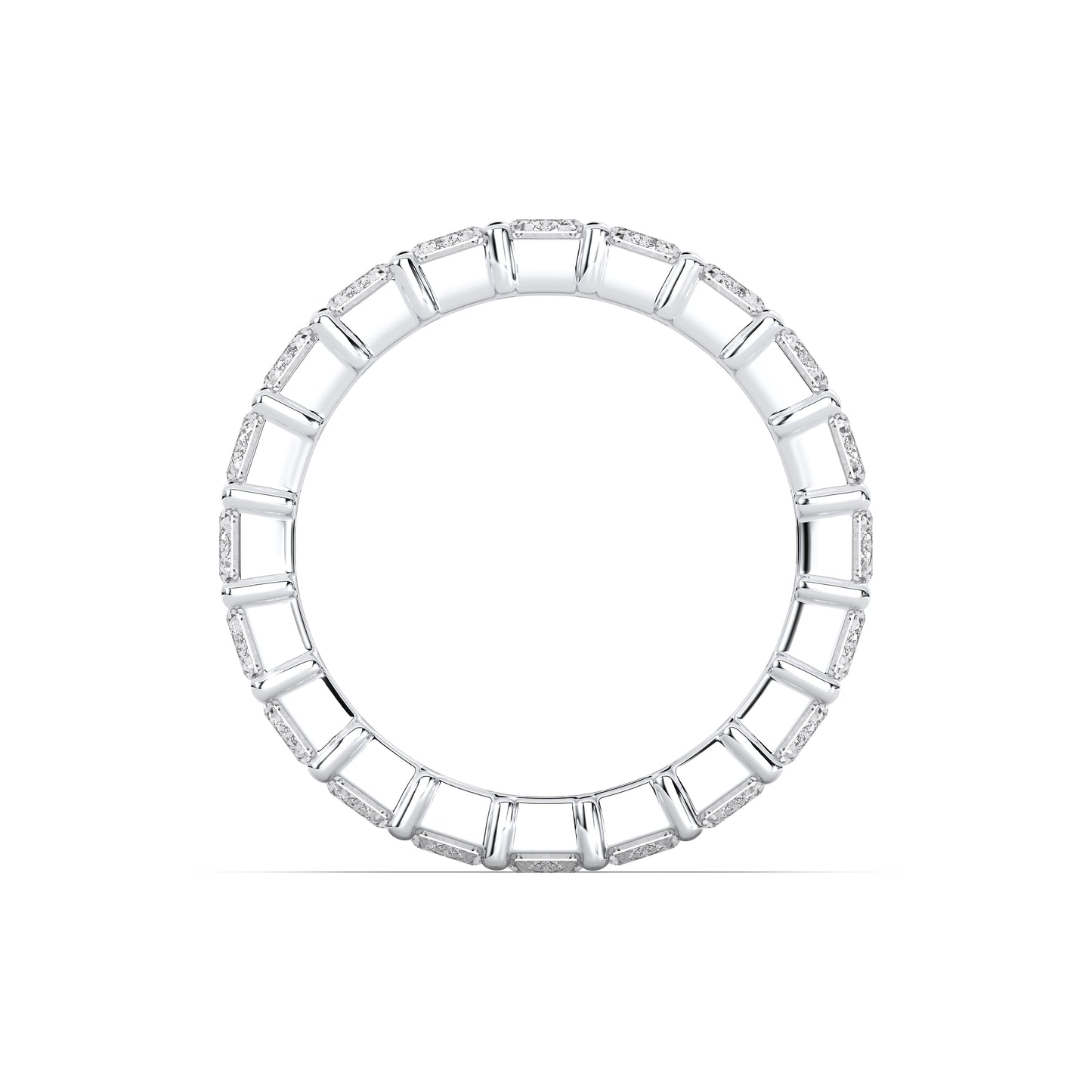 EMERALD ETERNITY RING