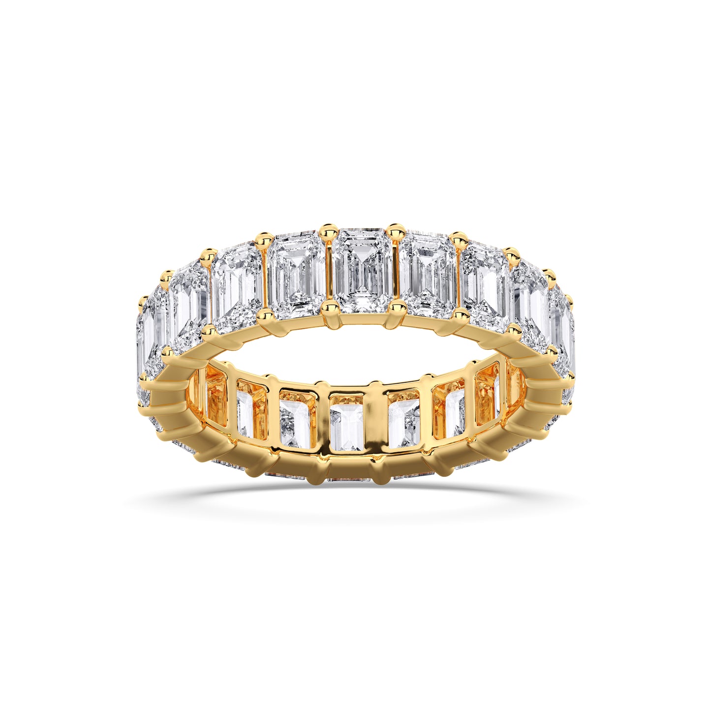 EMERALD ETERNITY RING