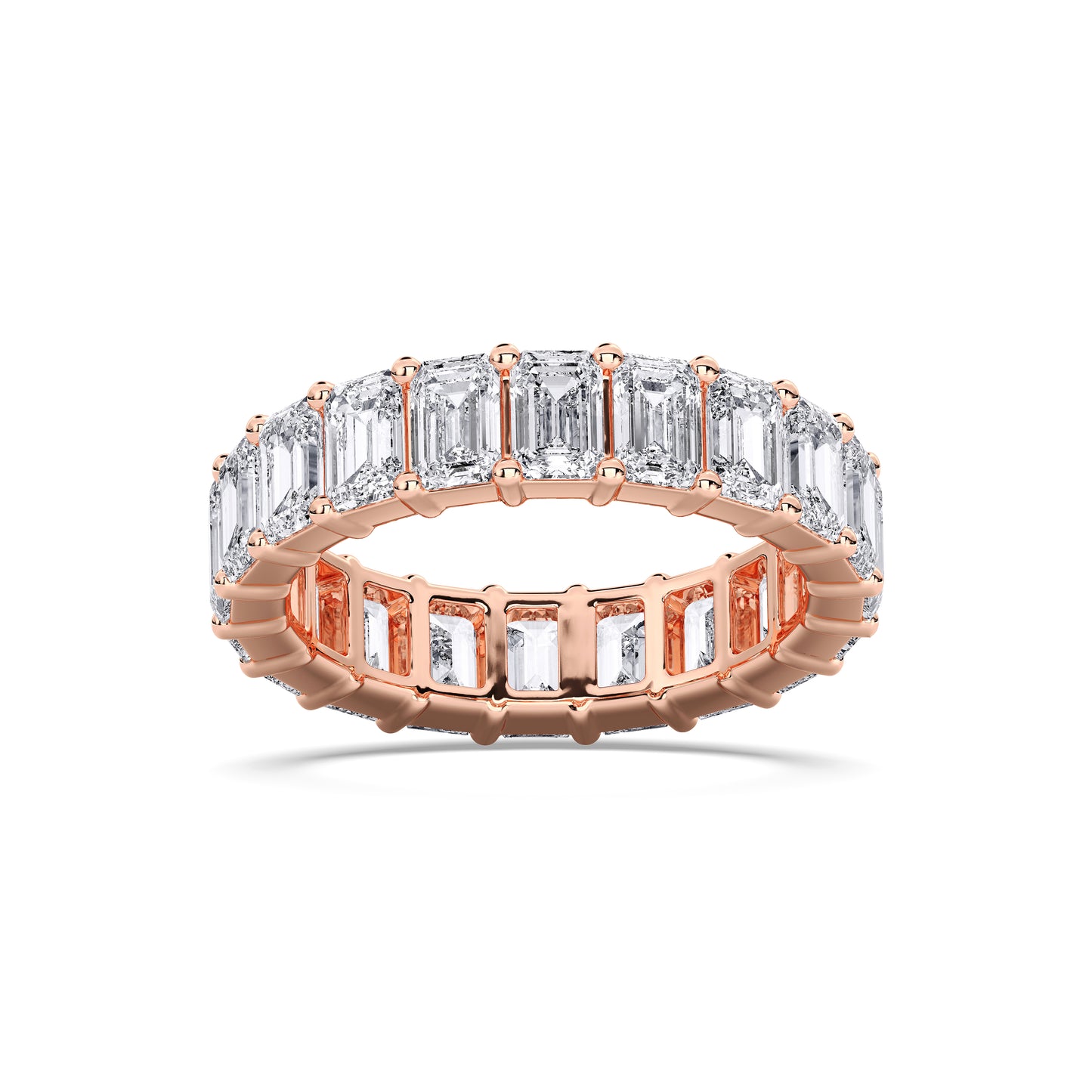 EMERALD ETERNITY RING