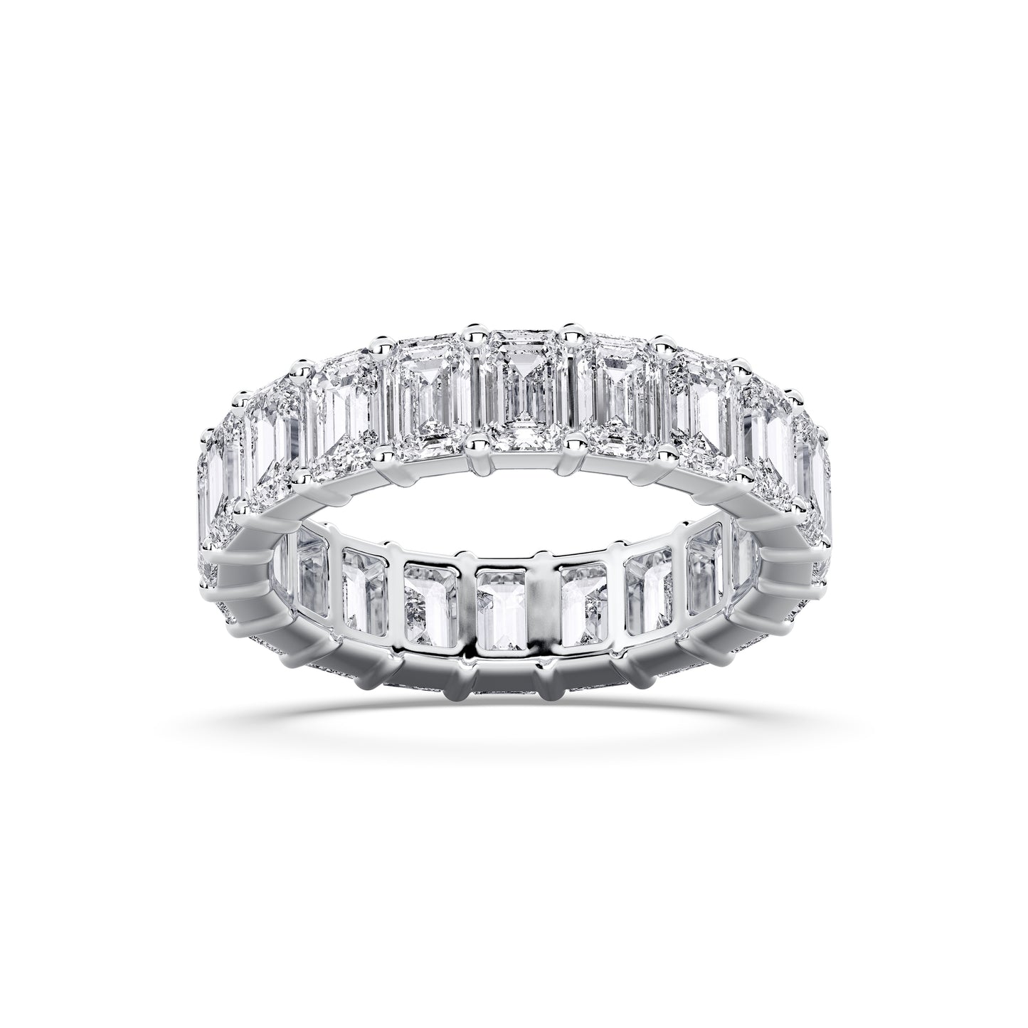 EMERALD ETERNITY RING