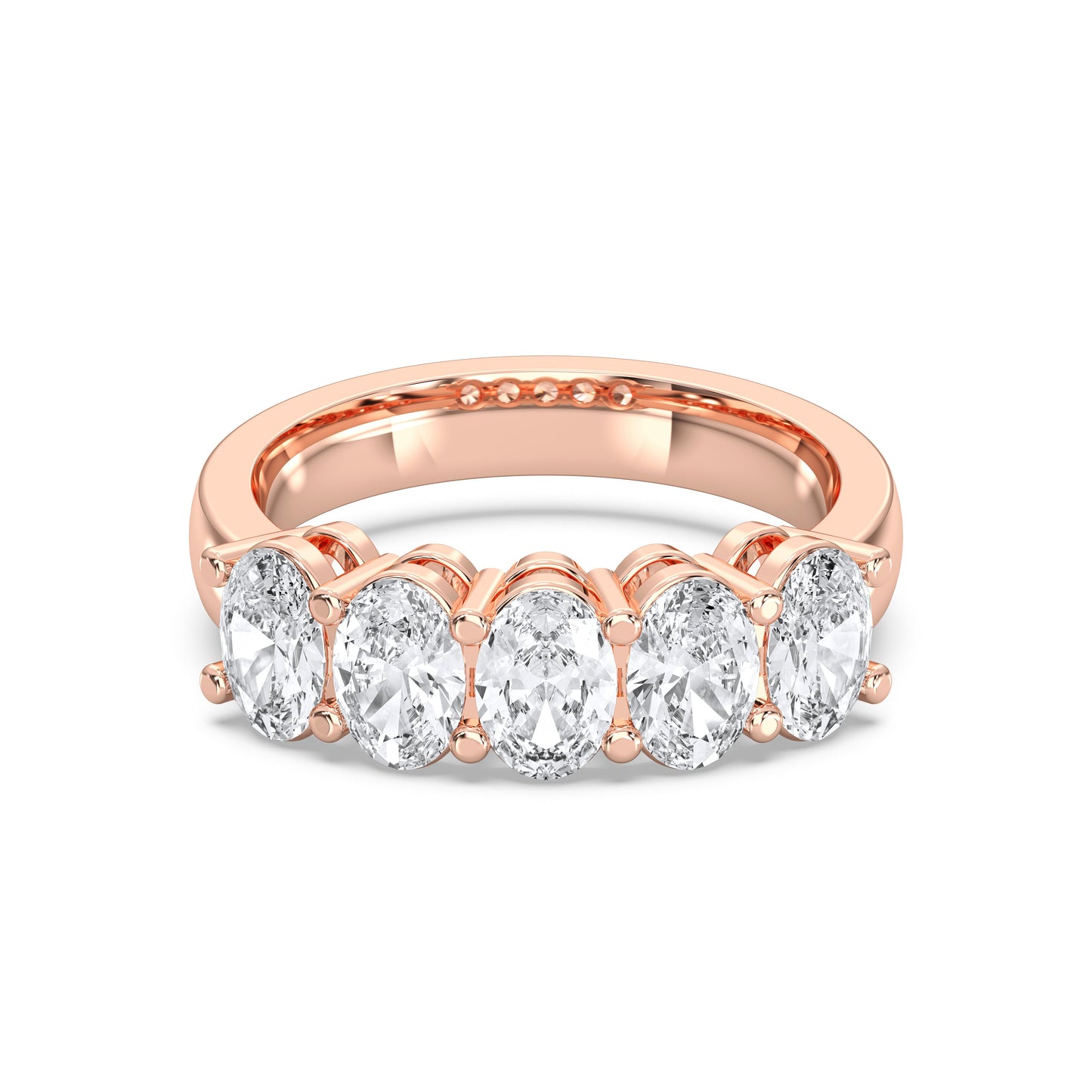 5 STONE OVAL