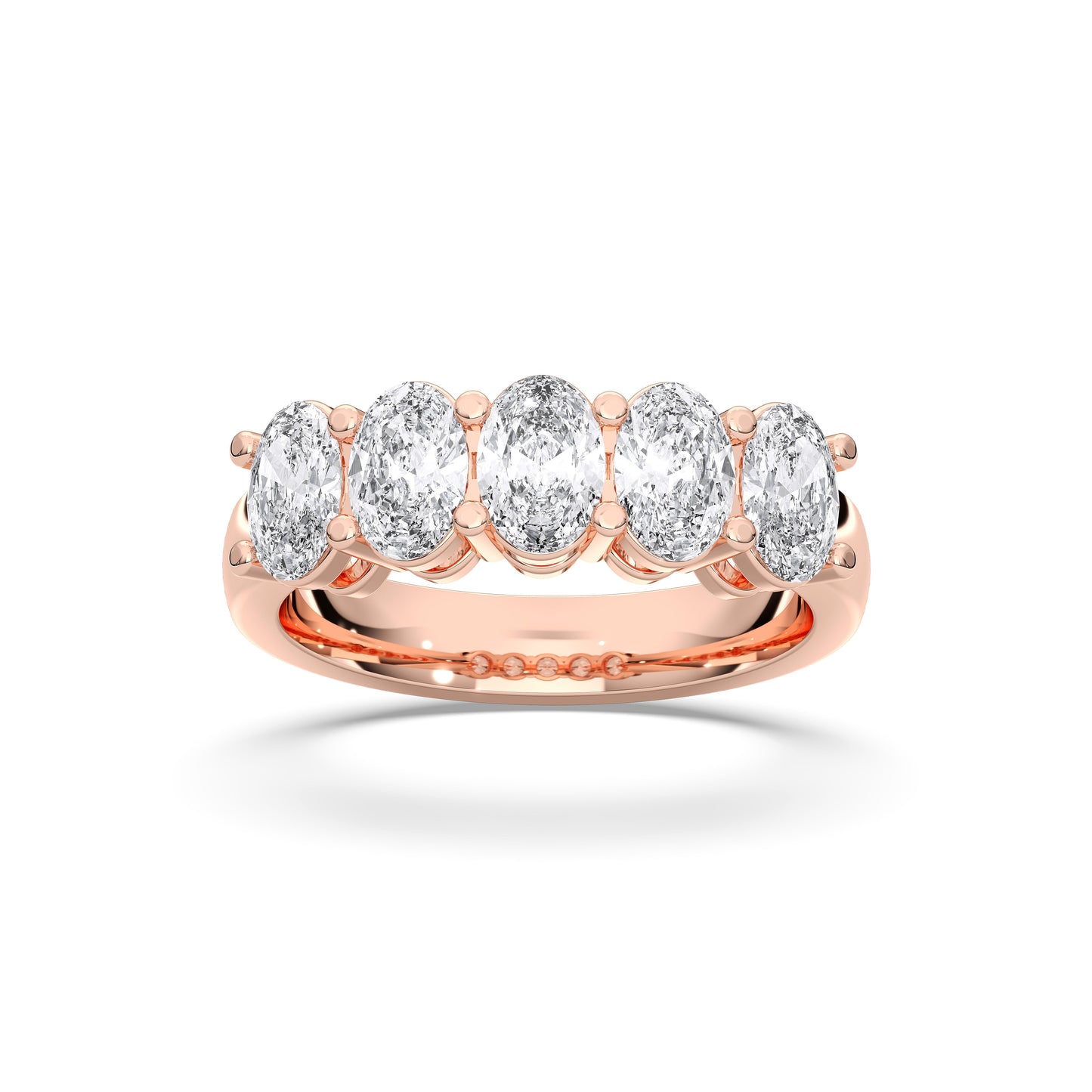5 STONE OVAL