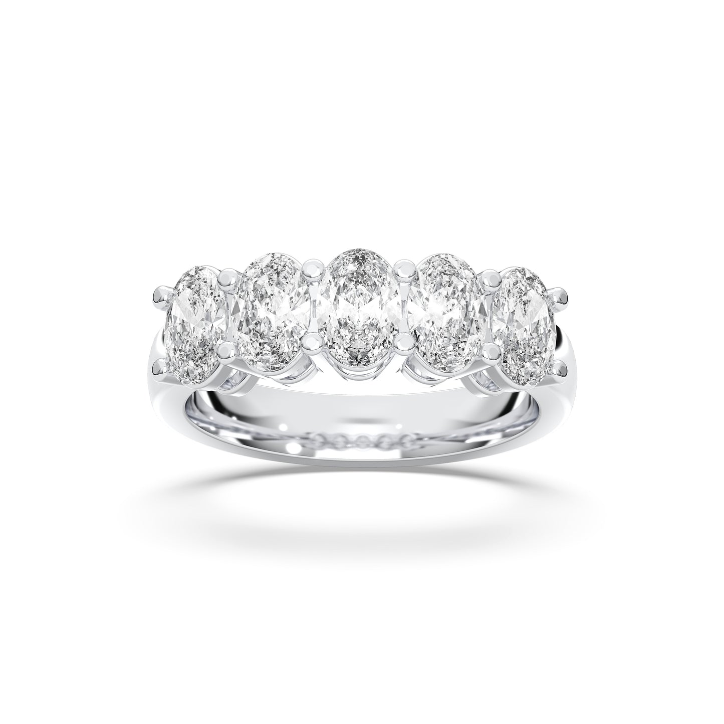 5 STONE OVAL