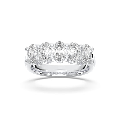 5 STONE OVAL
