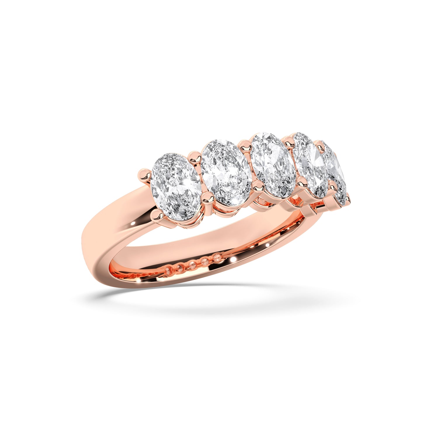 5 STONE OVAL