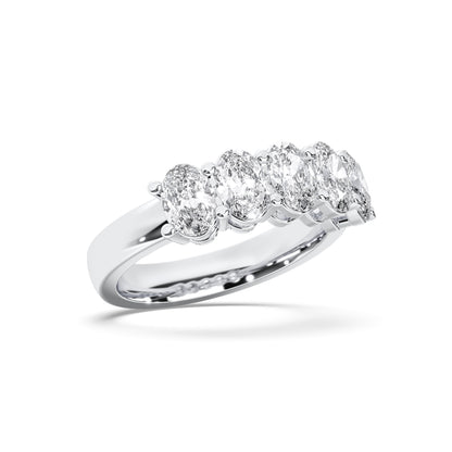 5 STONE OVAL