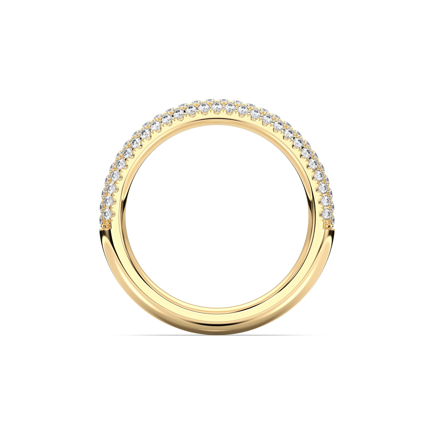 ROUND WEDDING BAND