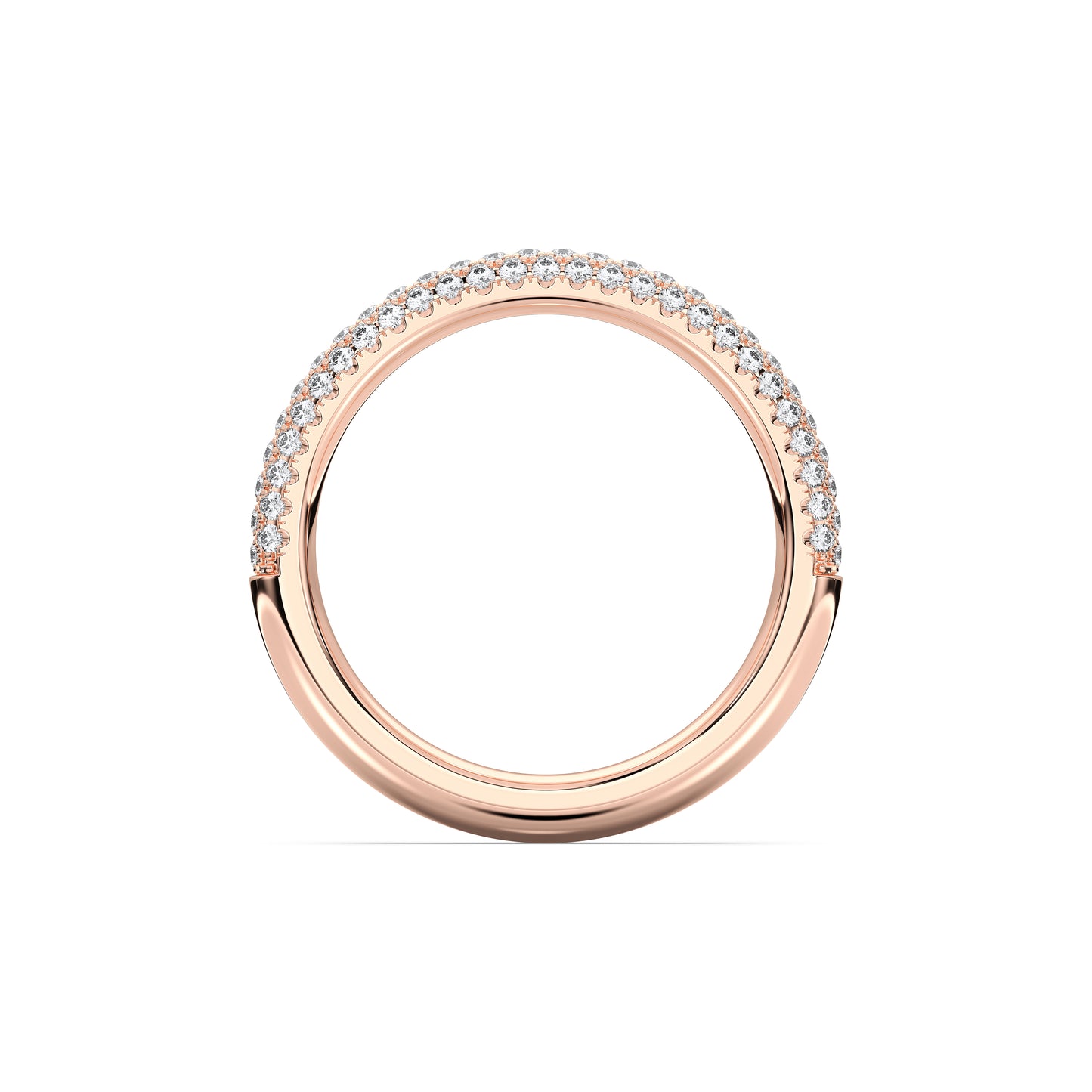 ROUND WEDDING BAND