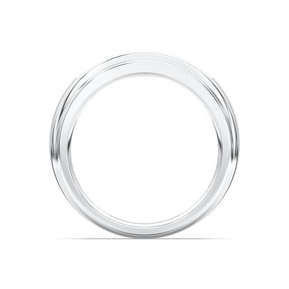MENS 5STONE WEDDING BAND