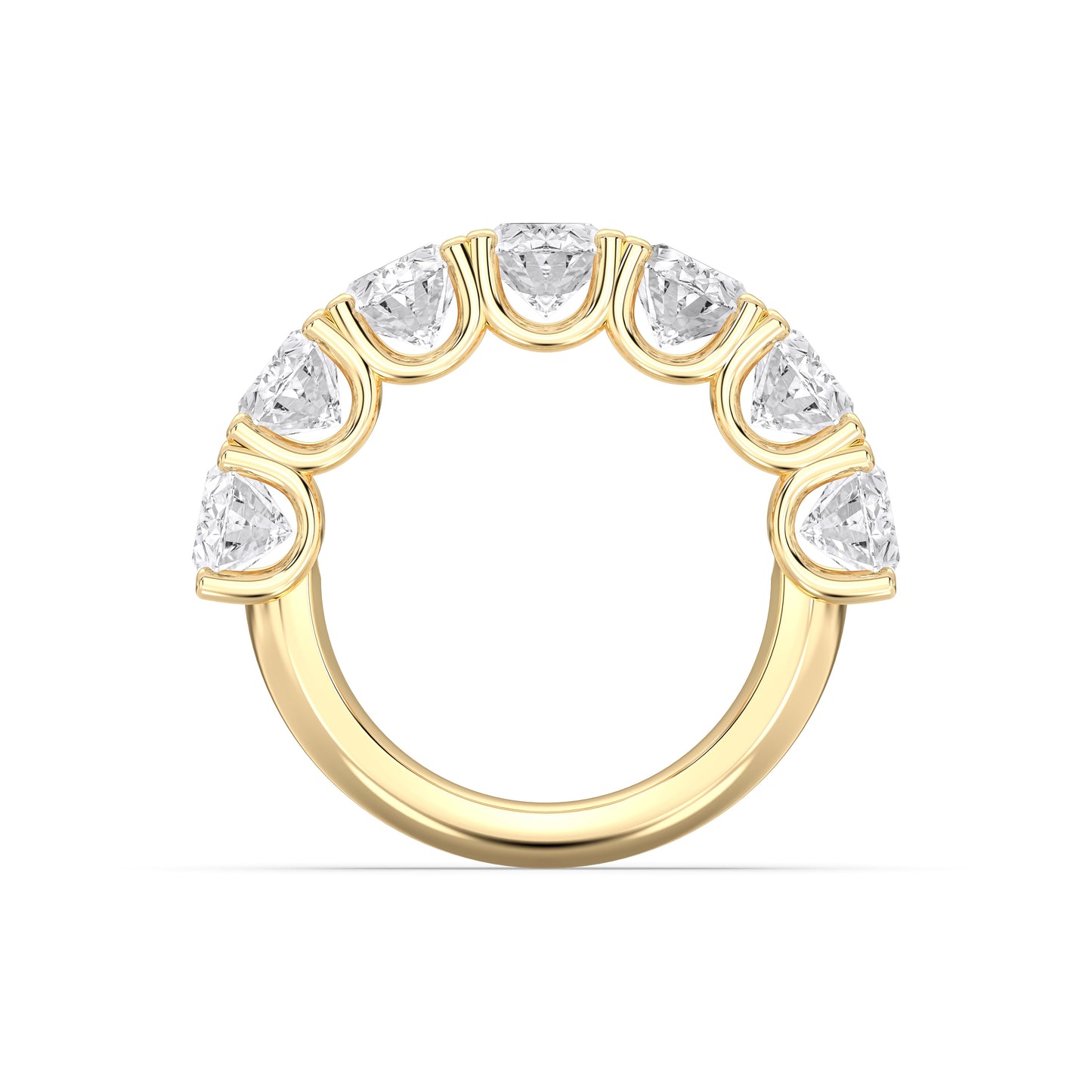 7 STONE OVAL