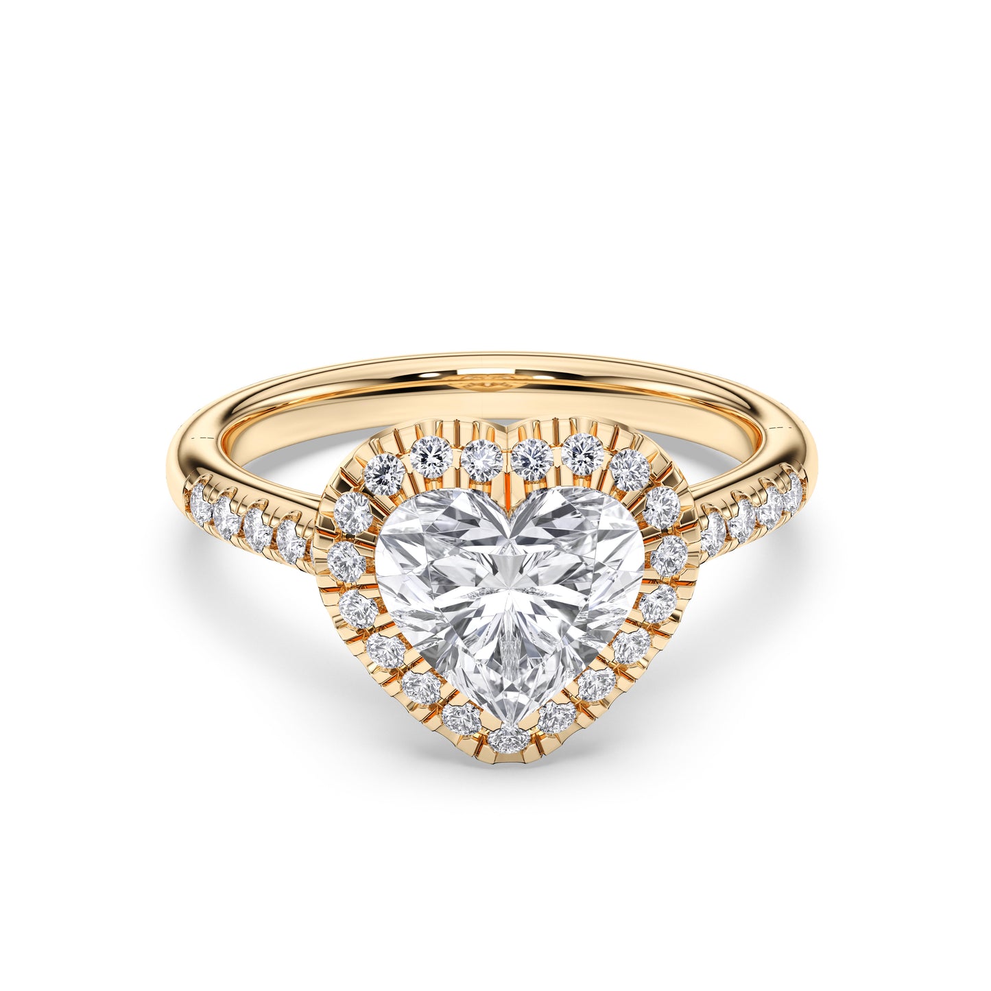 HEART FLUSH SET HALO