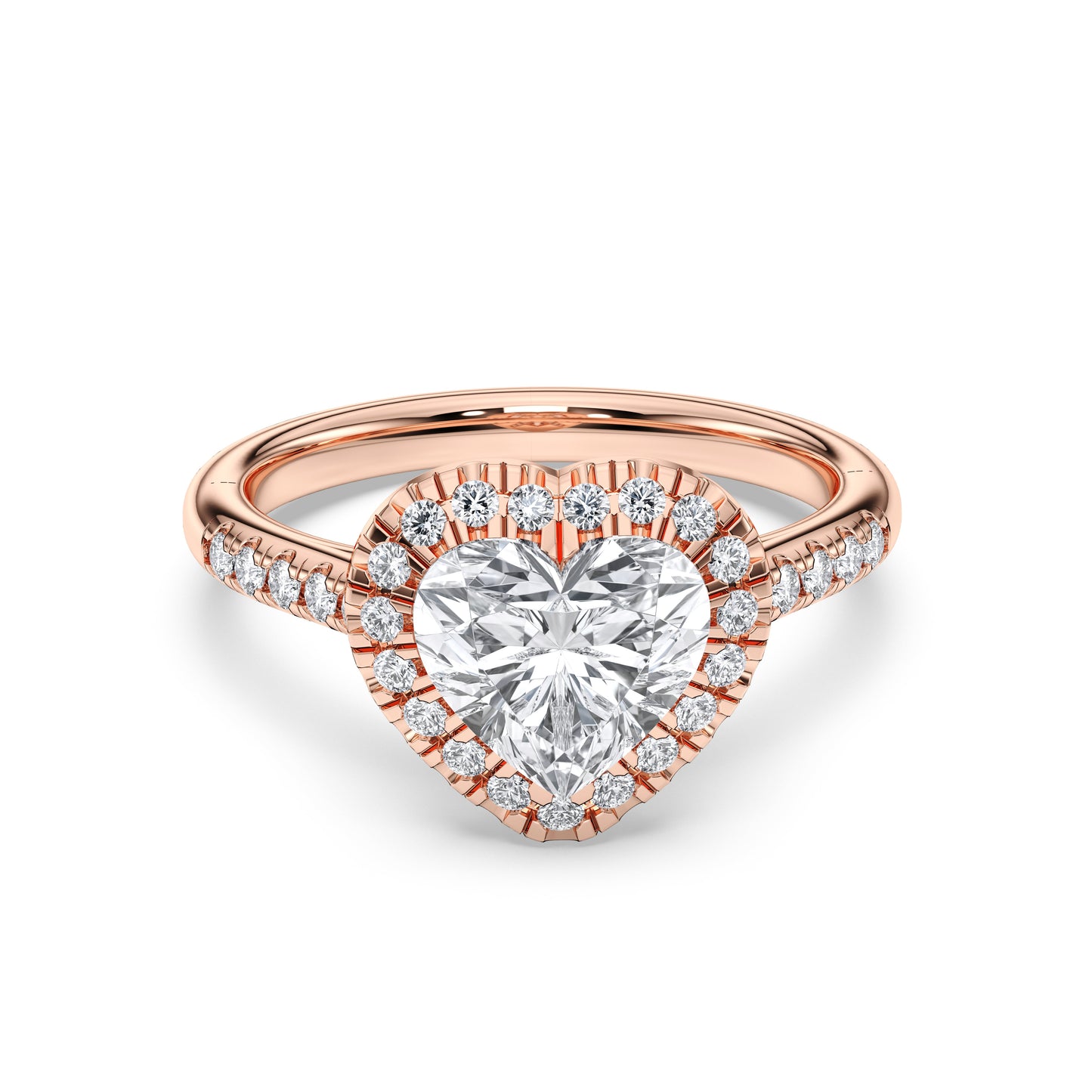 HEART FLUSH SET HALO