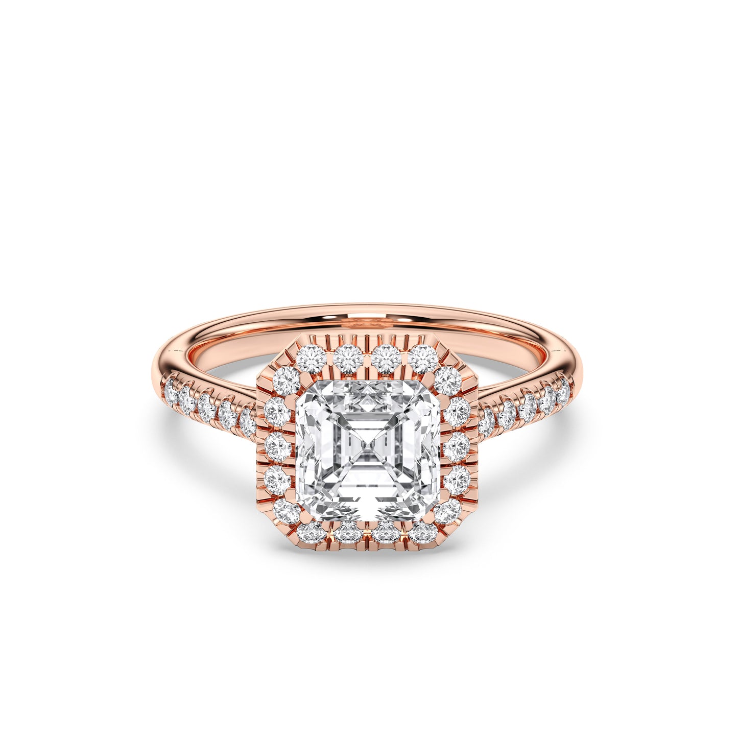 SQ.EMERALD FLUSH SET HALO