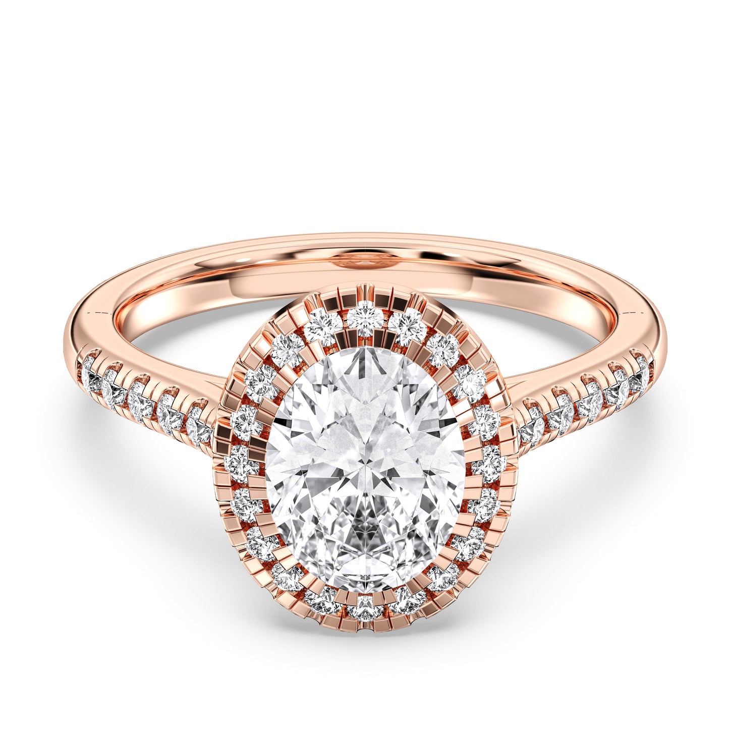 OVAL FLUSH SET HALO