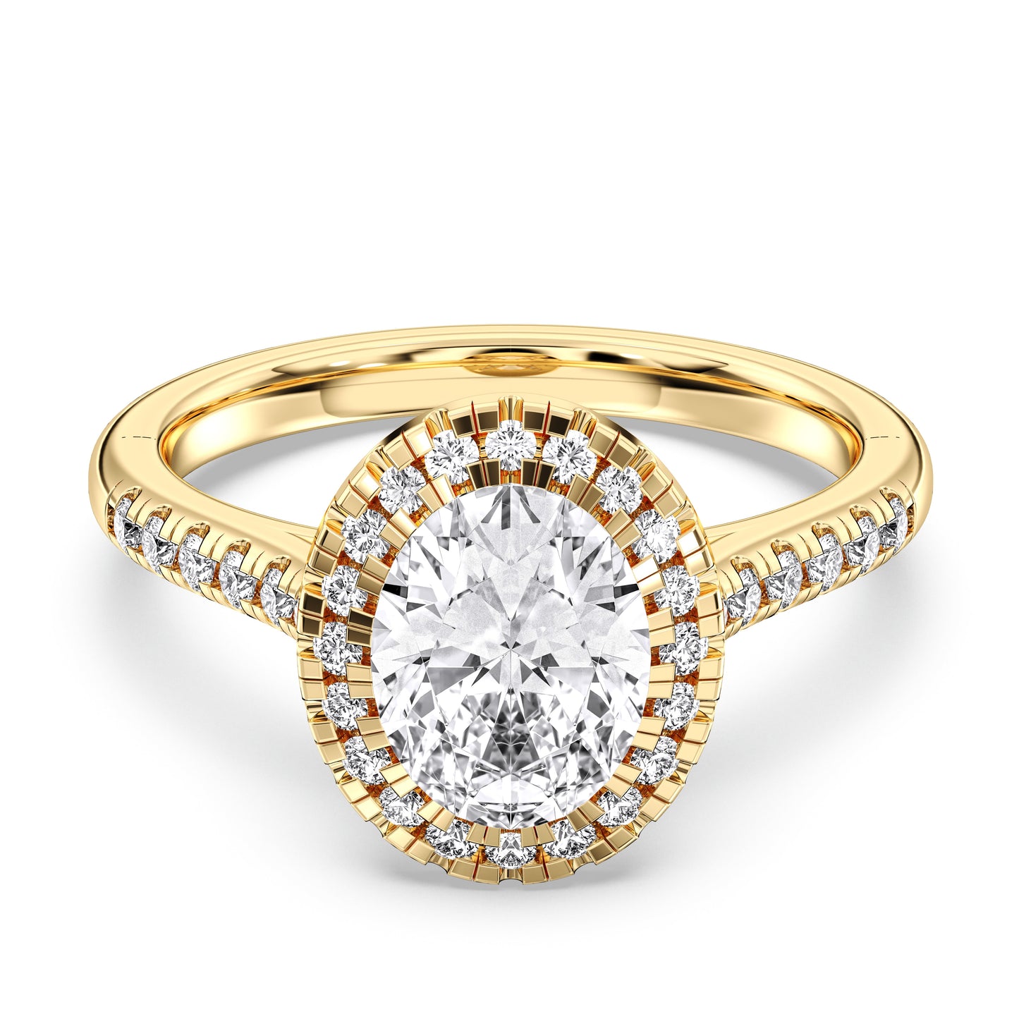 OVAL FLUSH SET HALO