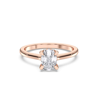 EL.CUSHION HIDDEN HALO RING