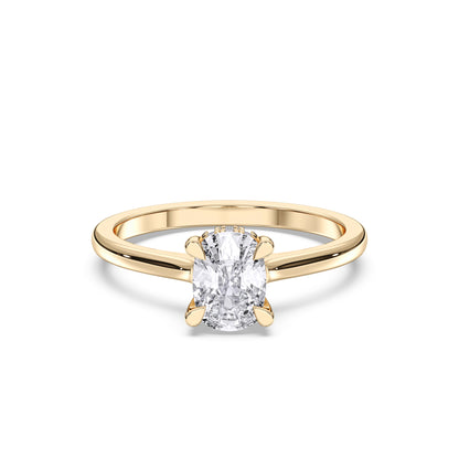EL.CUSHION HIDDEN HALO RING